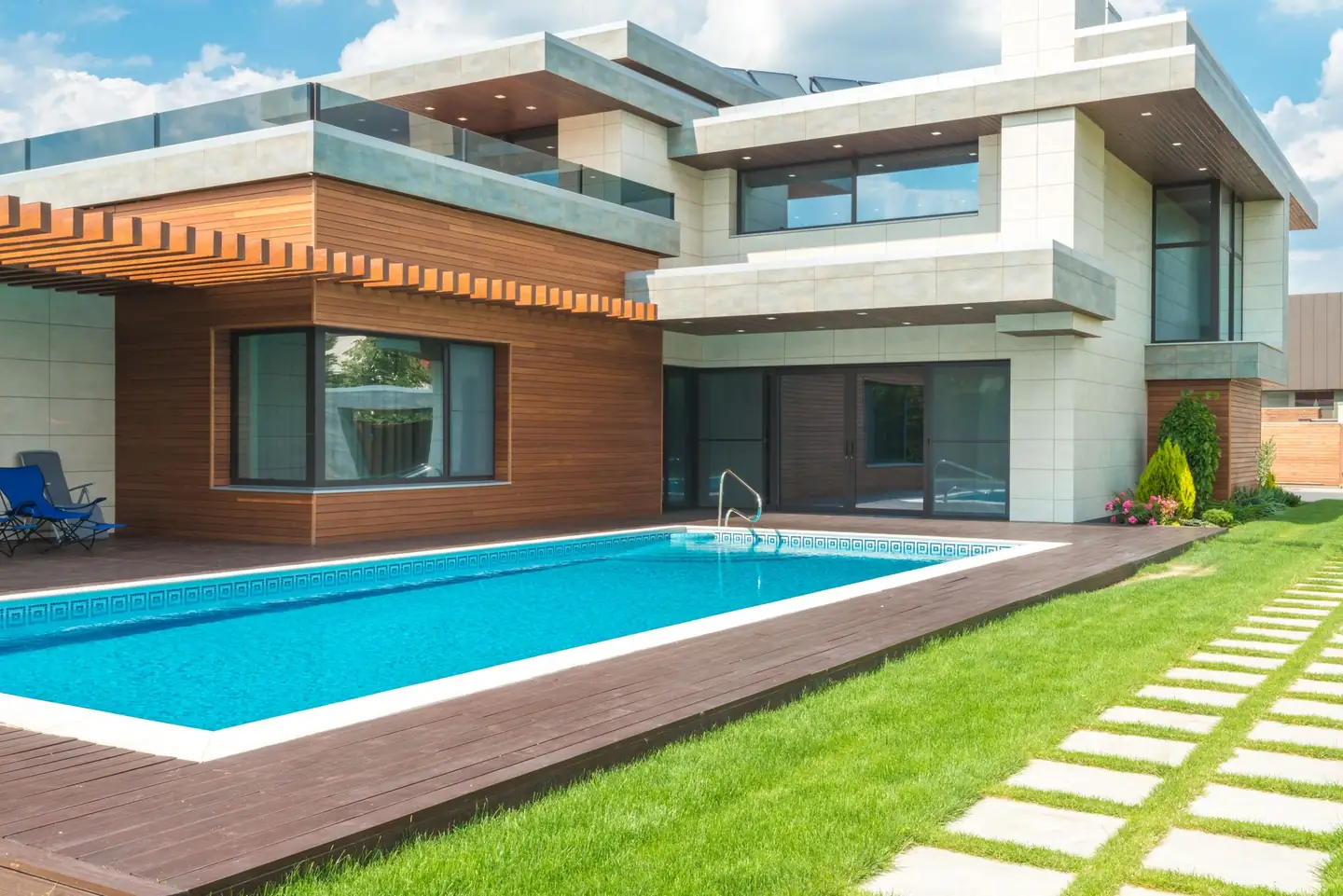 Swimming pool built in Yarrabin, NSW
